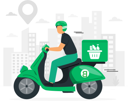 Weed delivery driver on scooter in Miami, Florida | Repartidor de marihuana en scooter en Miami, Florida
